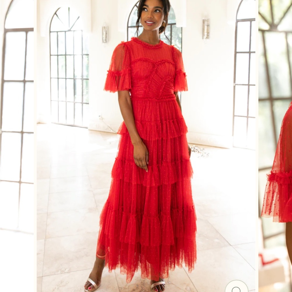 NWT ivy city co red dress